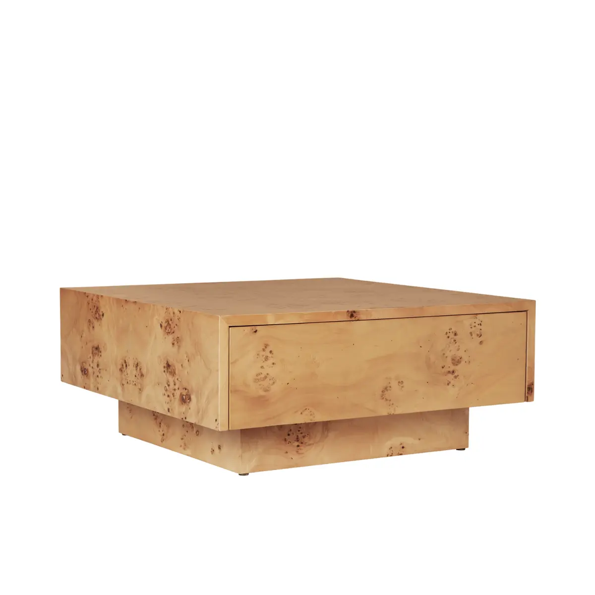 Sofabord Burl med Oppbevaring - Natural