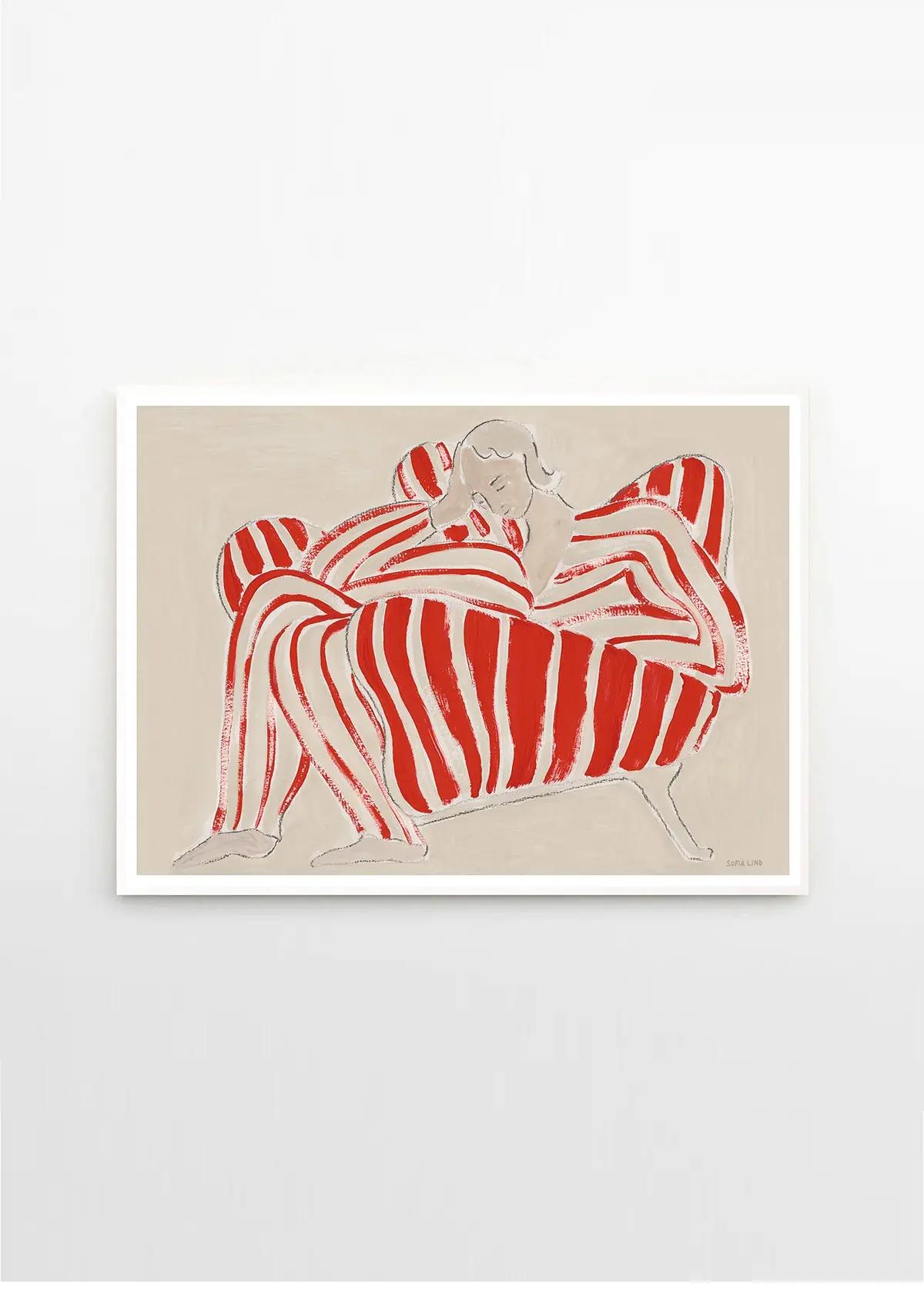 Poster Red Chair