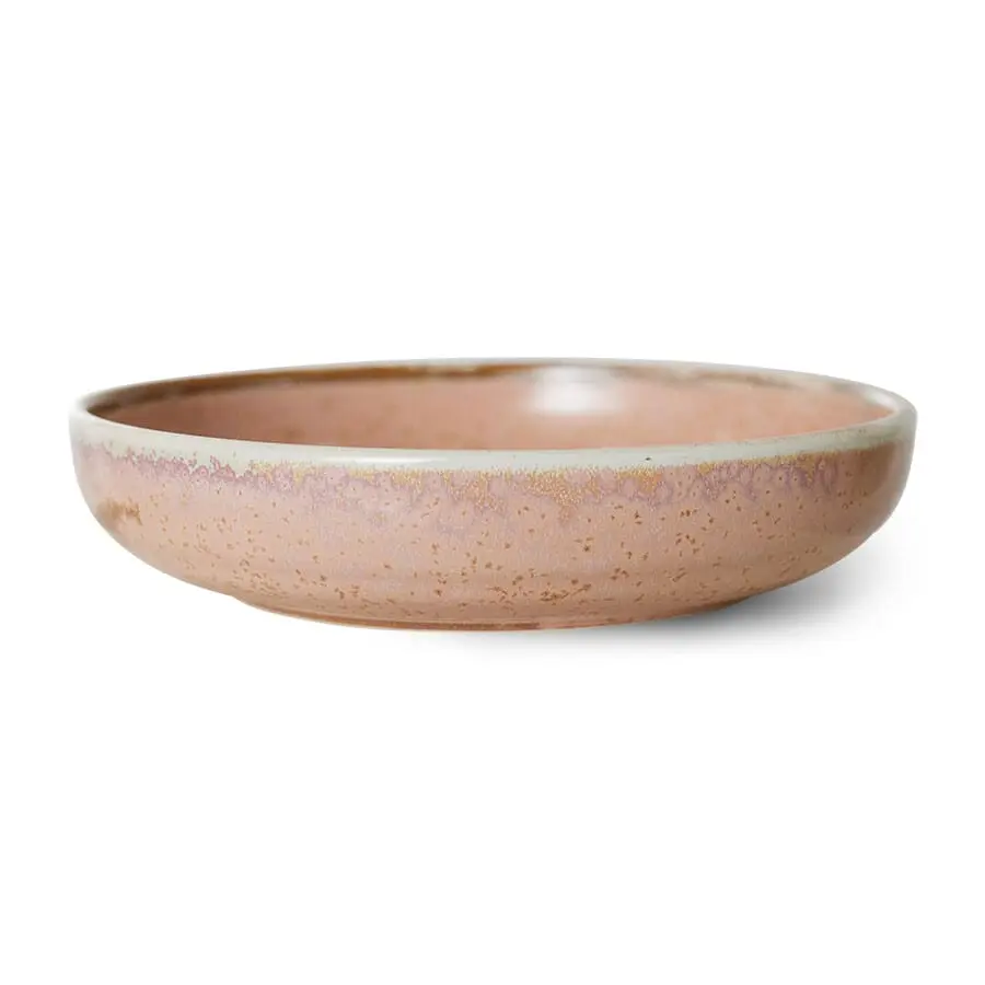 Dyptallerken L CHEF rustik rosa
