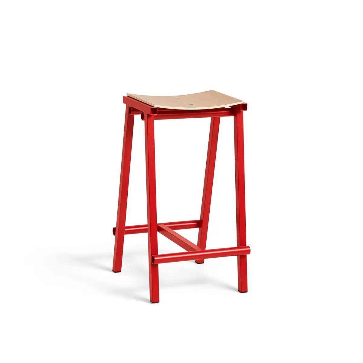 Barstol Taburet 8 Signal Red
