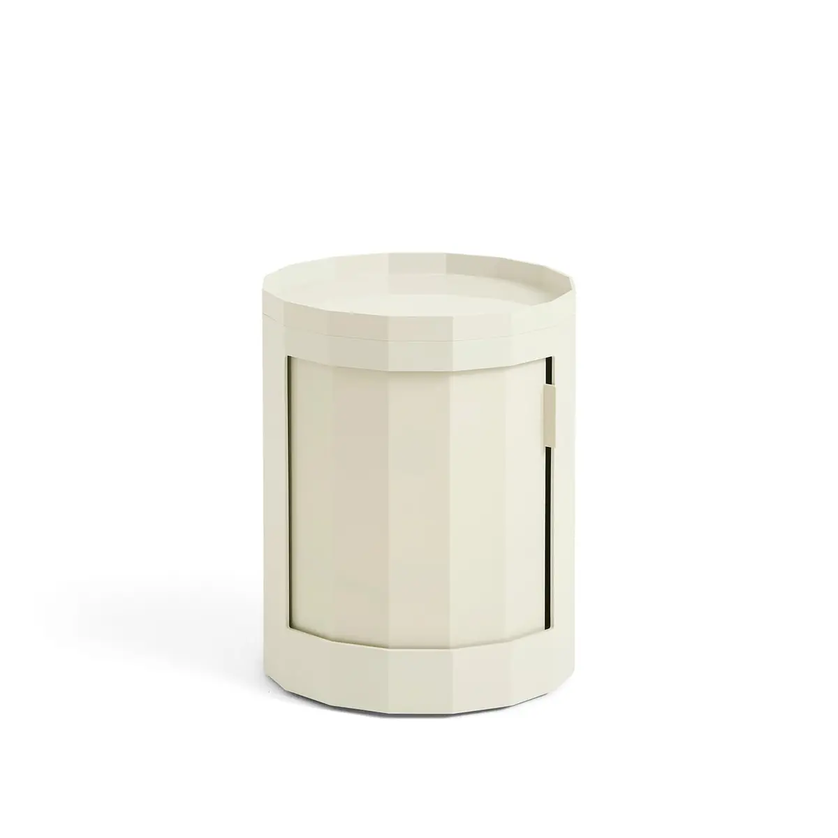 Sidebord Facet Low Eggshell H:49