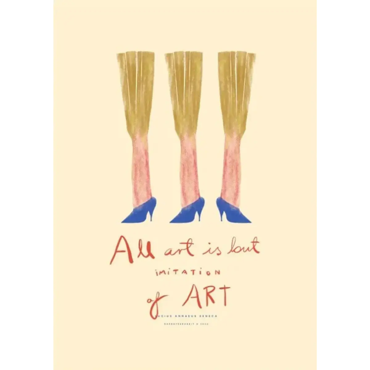 Poster TheLegs 30x40