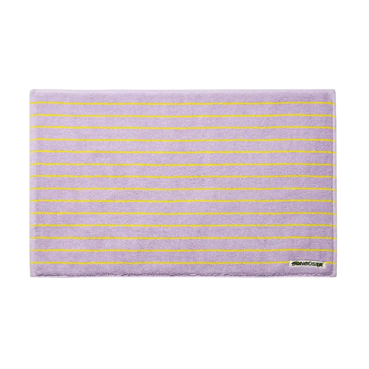 Badematte Lilac & Neon Yellow 50x80