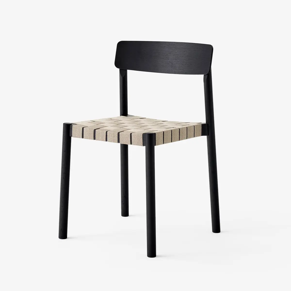 Betty Stol TK1 Svart/Natur