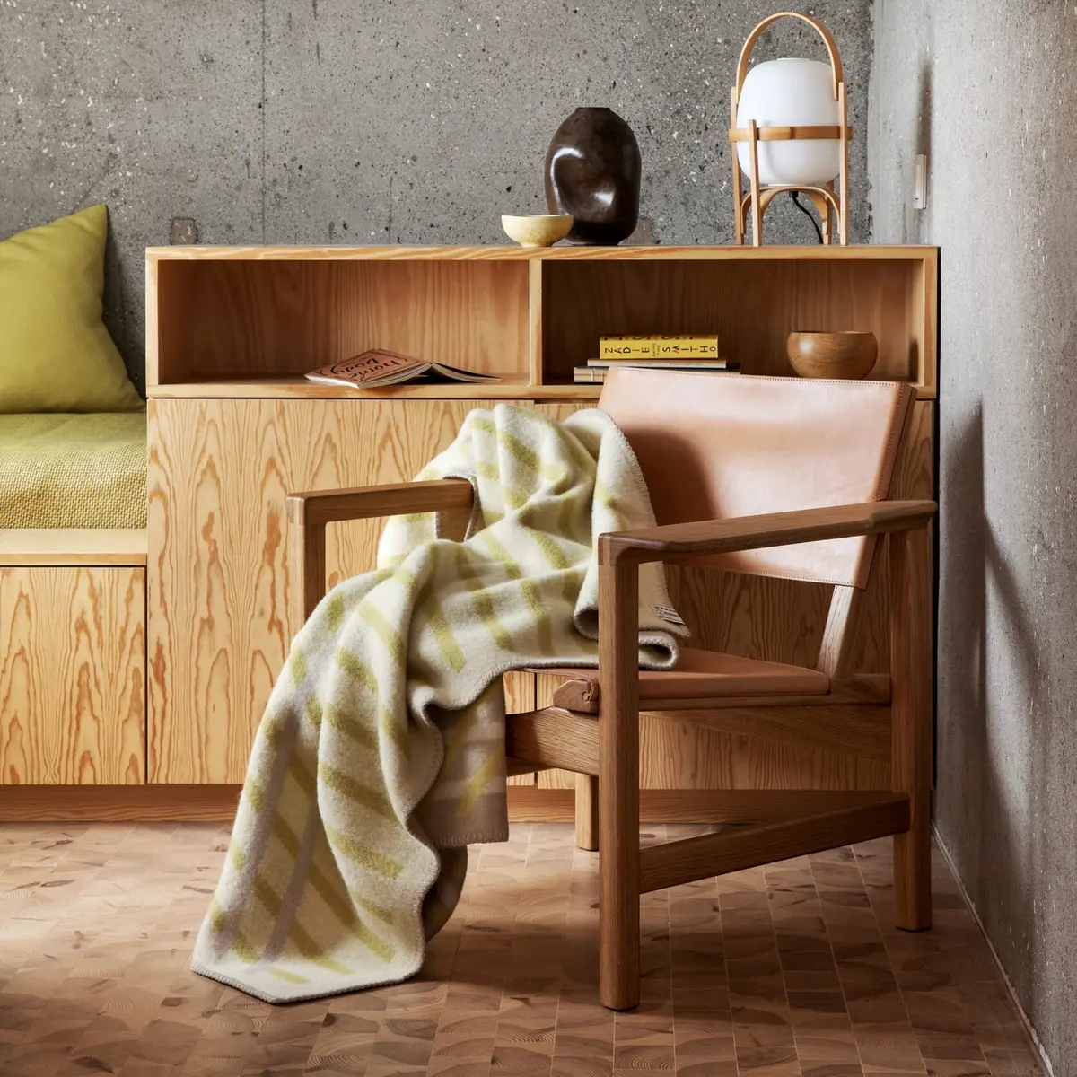 Ullpledd Bislett Lemon