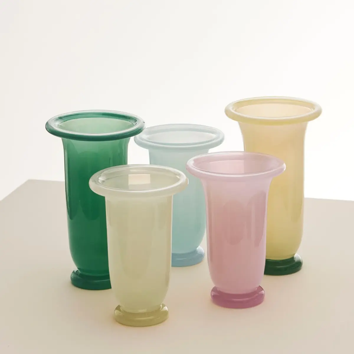 Empire Vase Medium Light Pink