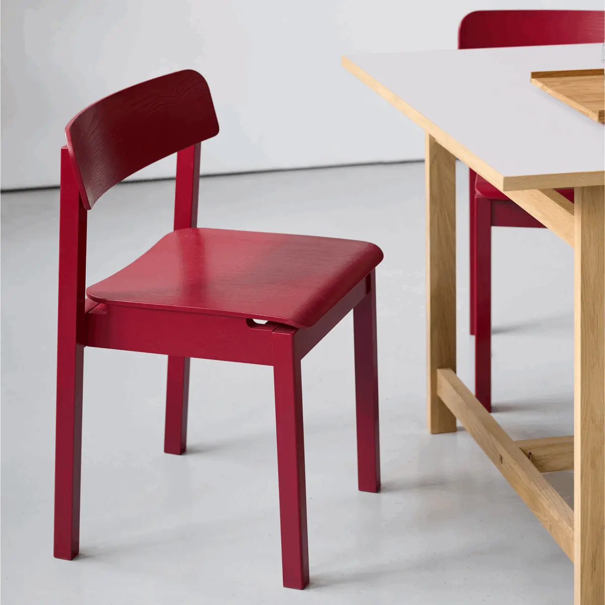 Everyday Spisestol Purple Red