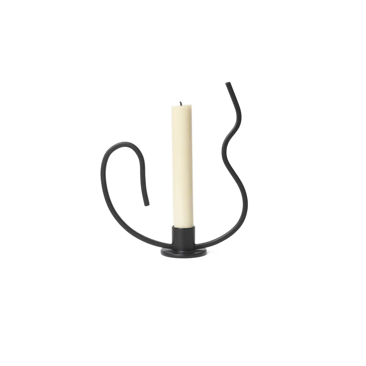 Valse Lysestake Low Black