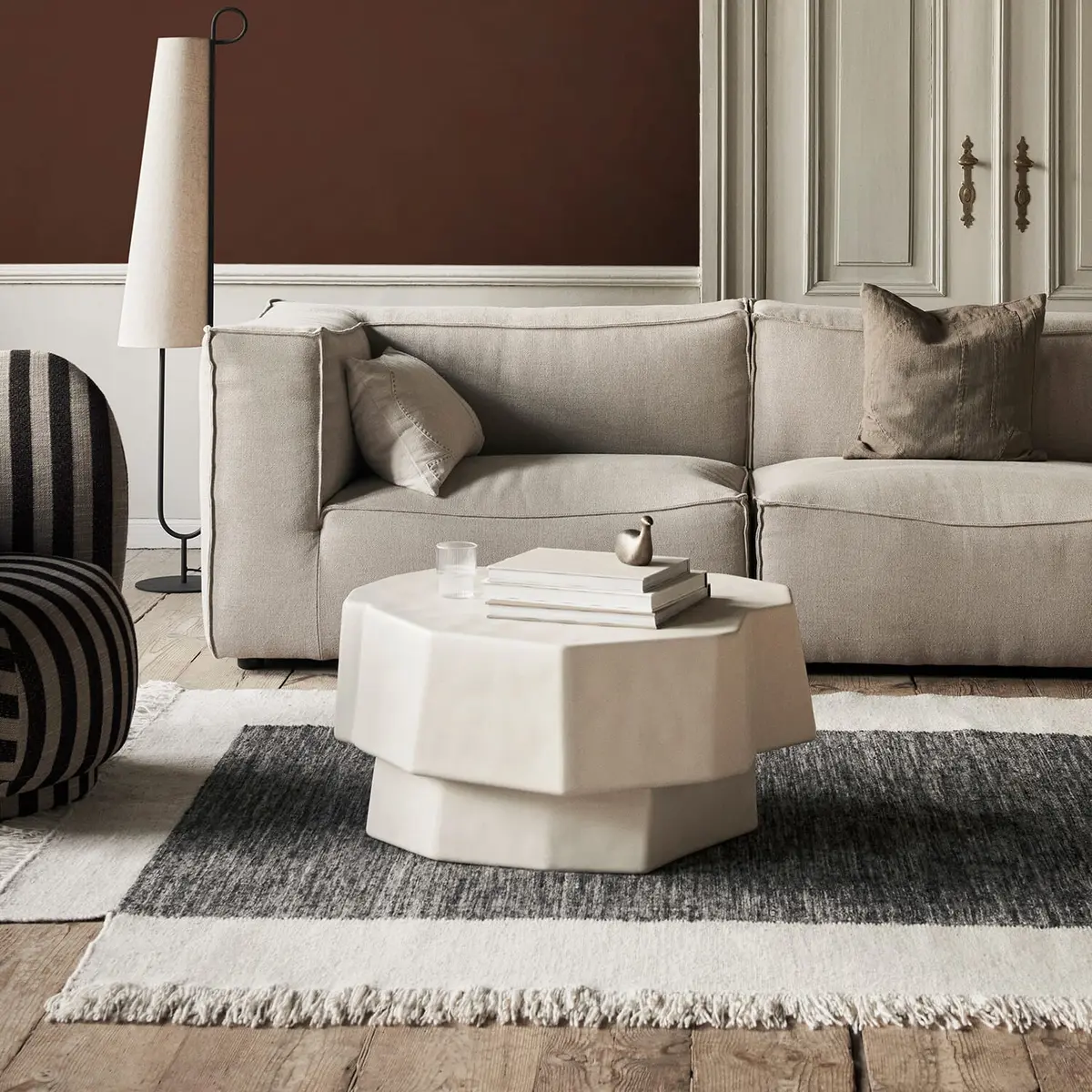 Sofabord Staffa Small Ivory