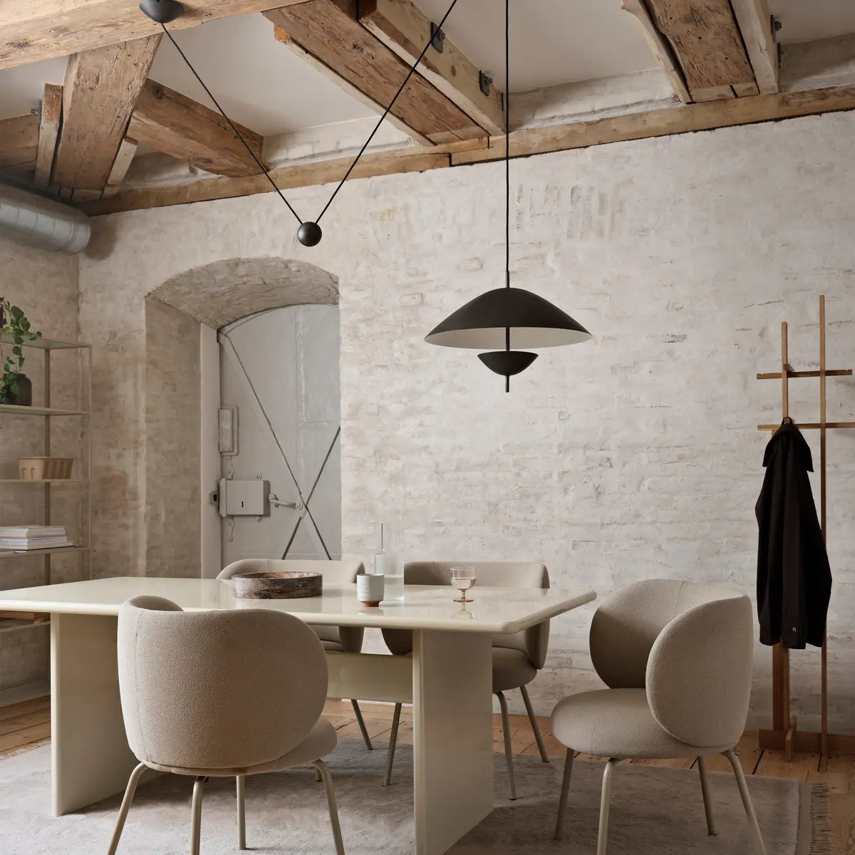 Lod Lampe Black Iron