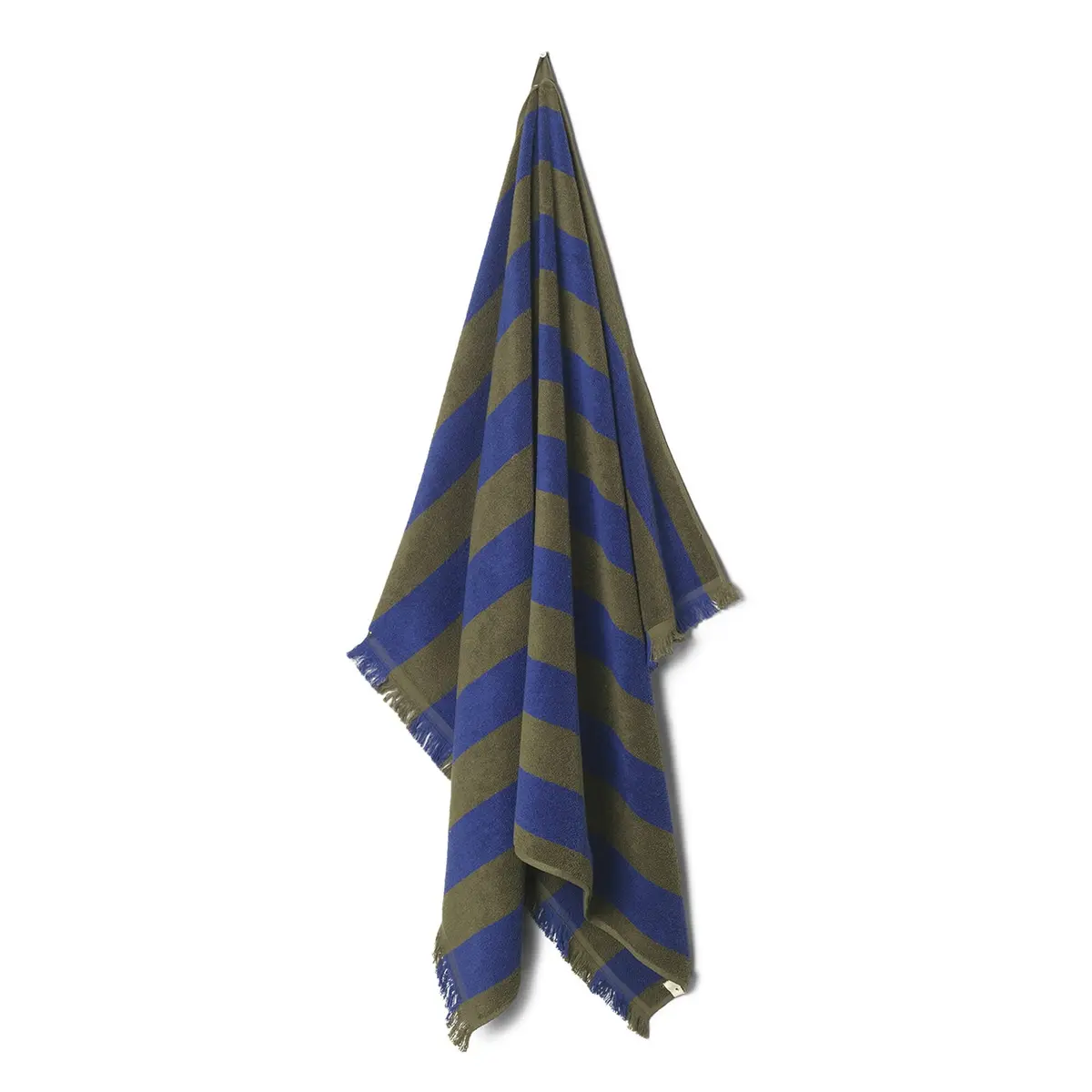 Alee Strandhånkle Olive/Bright Blue 100x150
