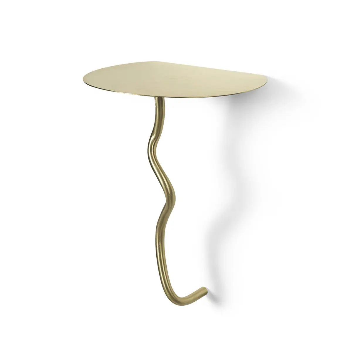 Curvature veggbord Messing