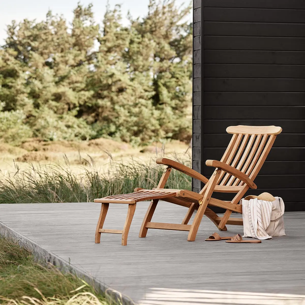 Steamer Deck Chair Teak
