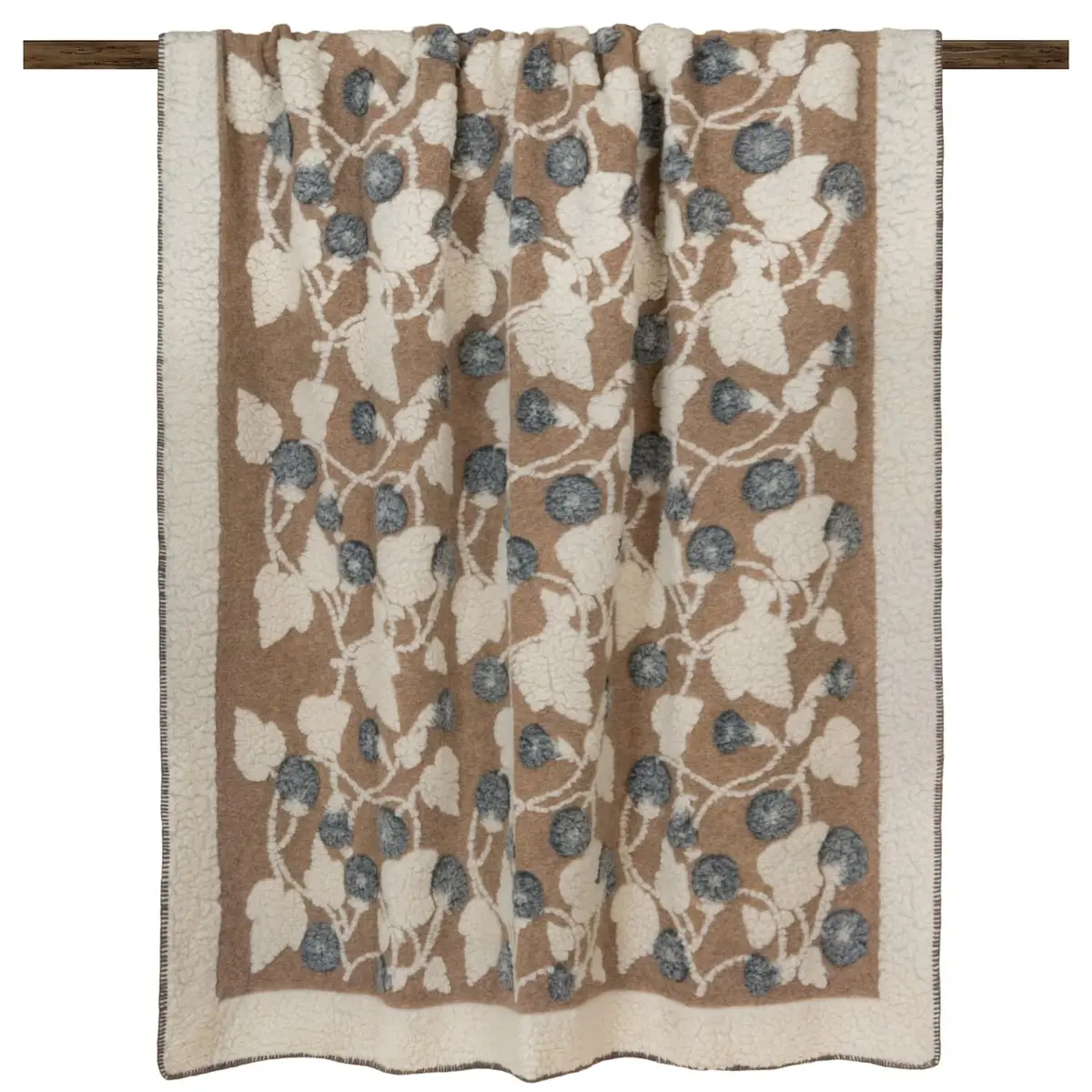 Ullpledd Melodia Grigio 150x190 cm