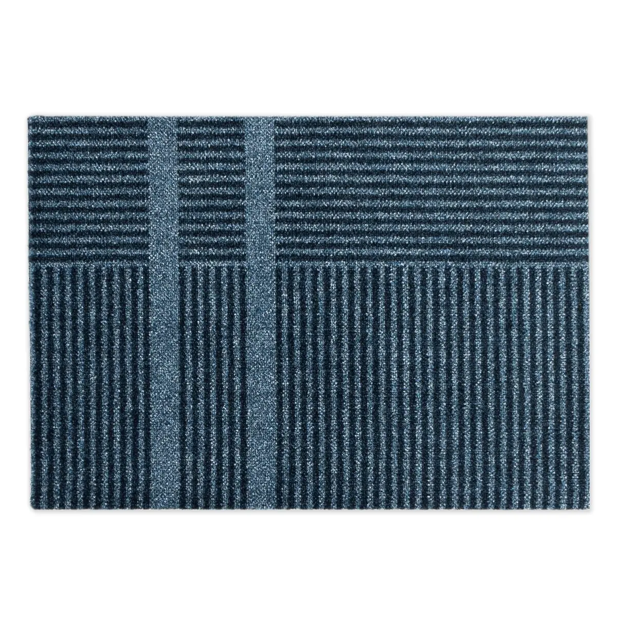 Dørmatte Løype Stormy Blue 85x115