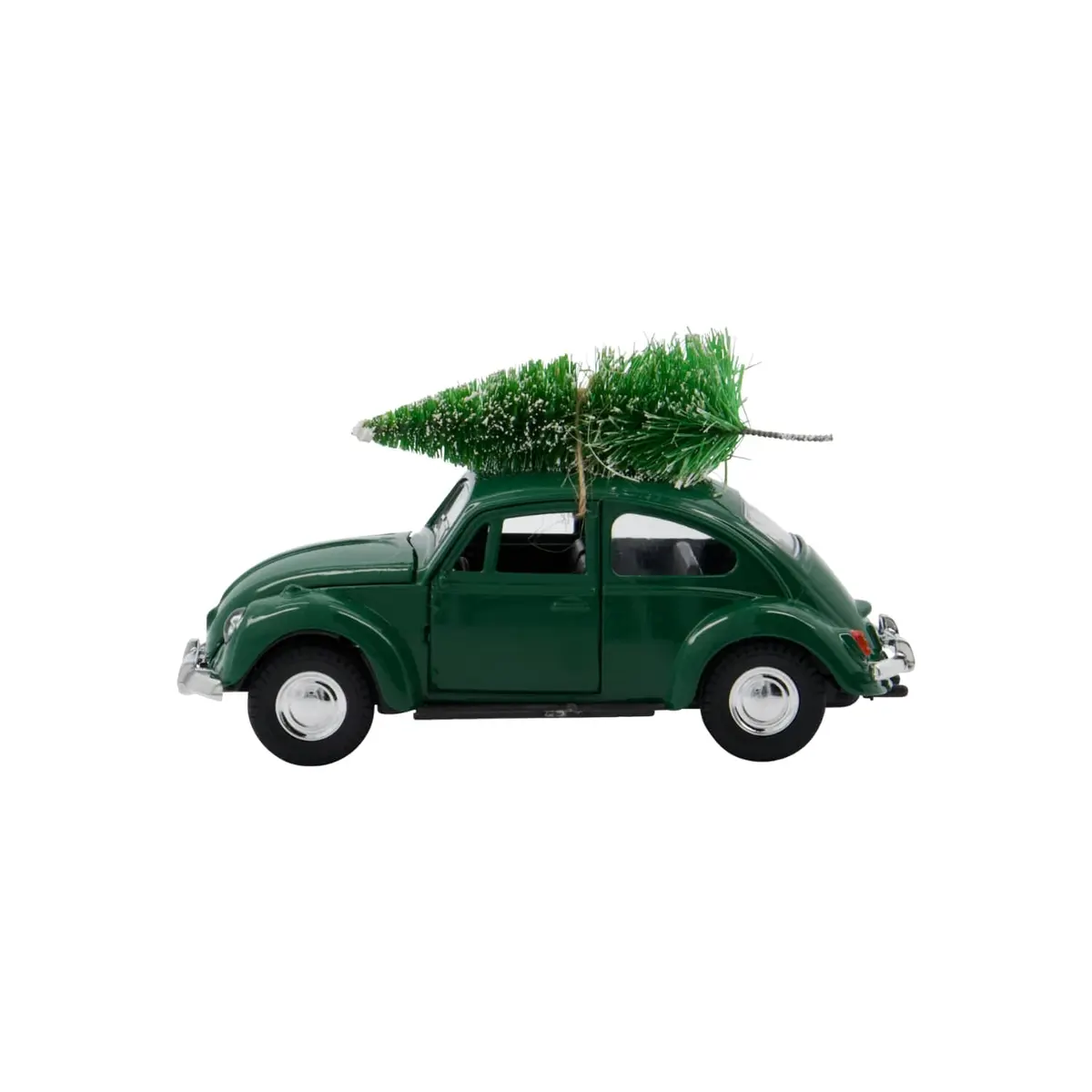 Julebil VW Boble Grønn Stor L: 12,5cm
