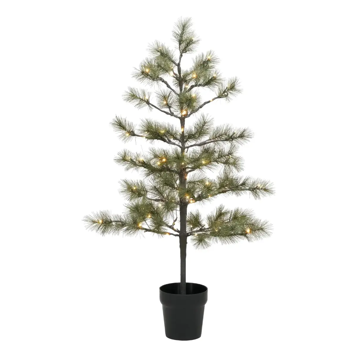 Juletre Peuce med LED H:125
