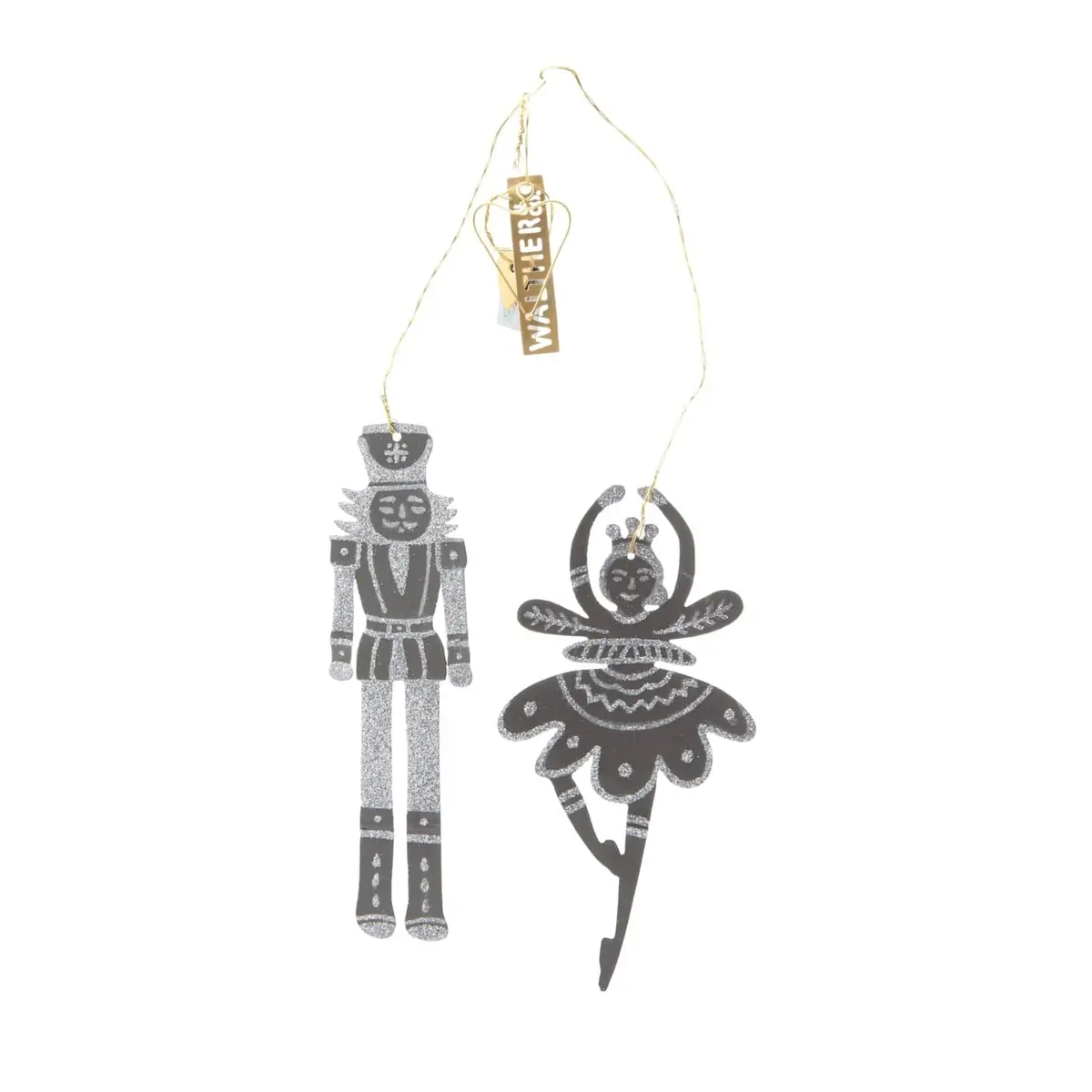 Juletrepynt Ballerina & Soldat