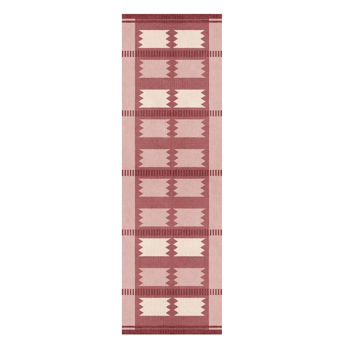 Gulvteppe Rollakan Iris Raspberry