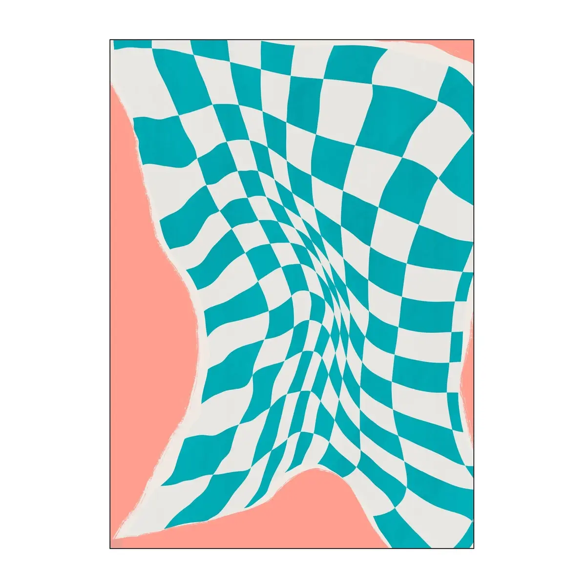 Poster Line Drying 50x70 cm