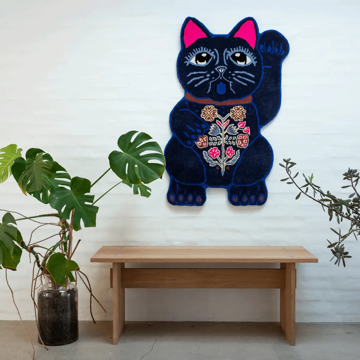 Lucky Teppe Blue 100x60cm