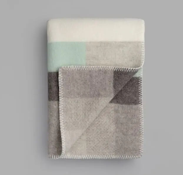 Ullpledd Mikkel Grey