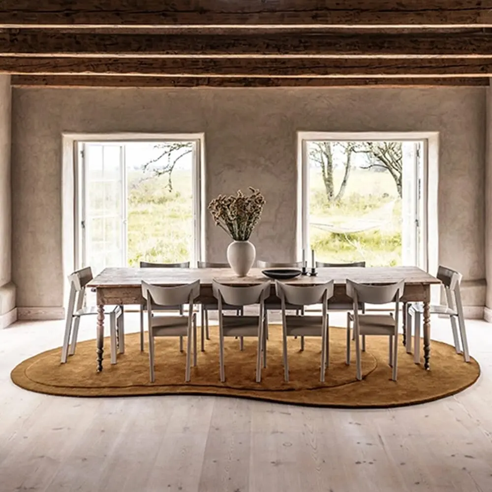 Gulvteppe Residue Dark Ochre