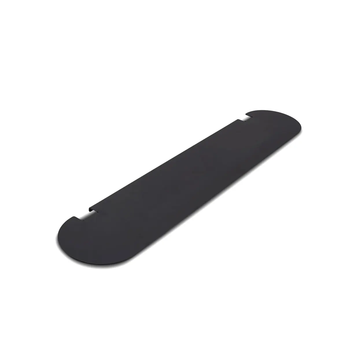 Hylle til TV-stativ Pipe Charcoal