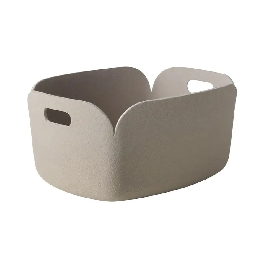 Restore Basket Sand 48x35cm