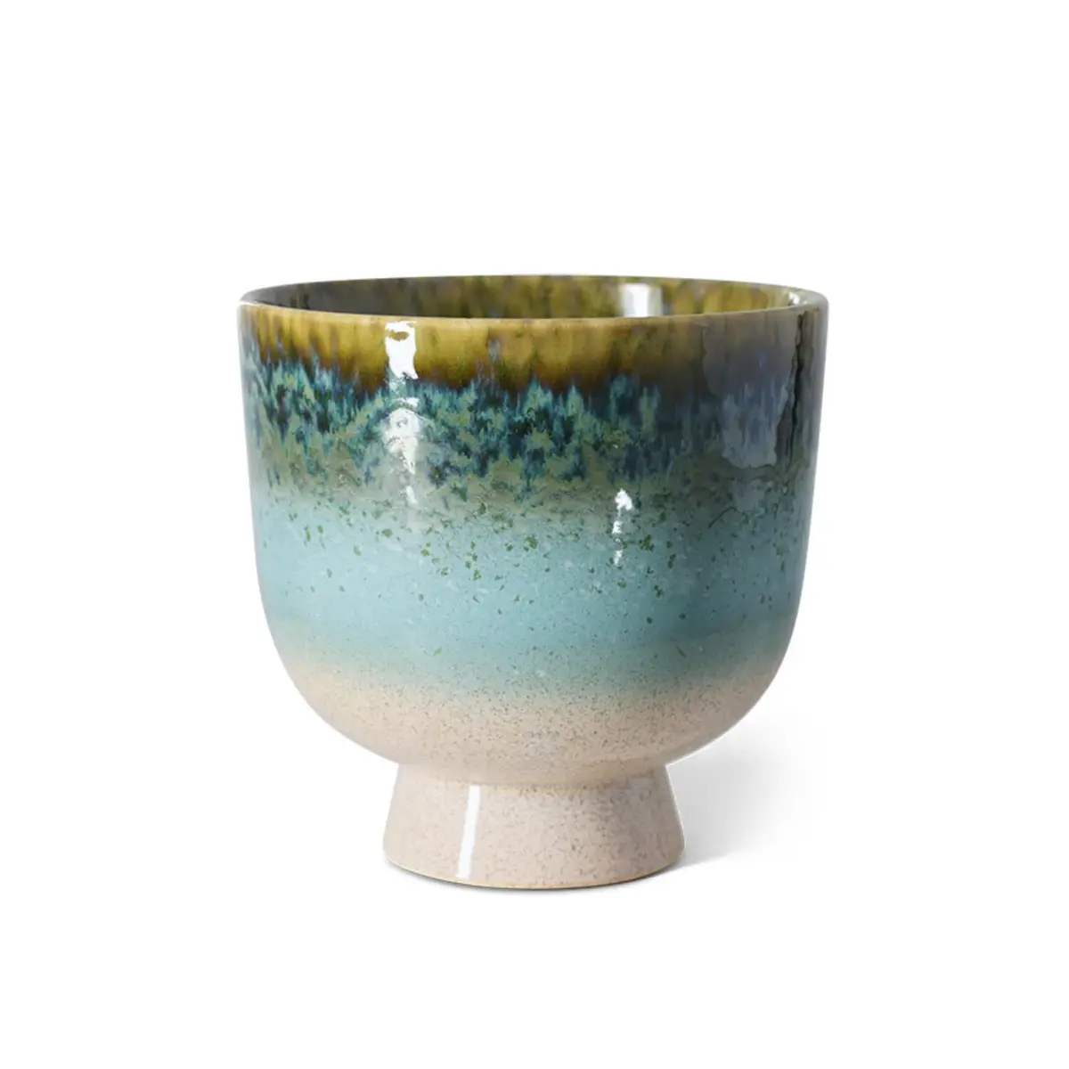 Retro flower pot lagoon