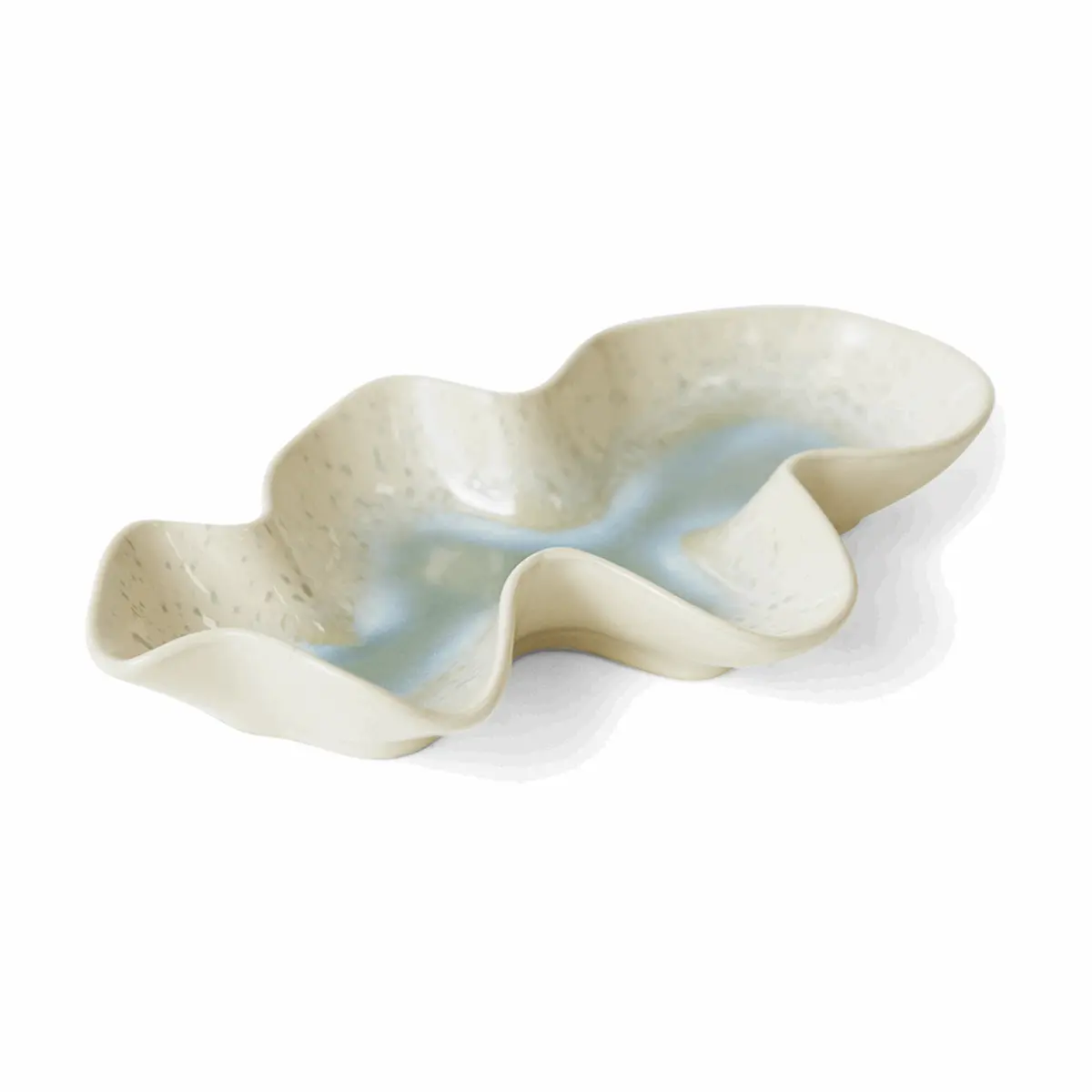 Shell serving bowl oyster