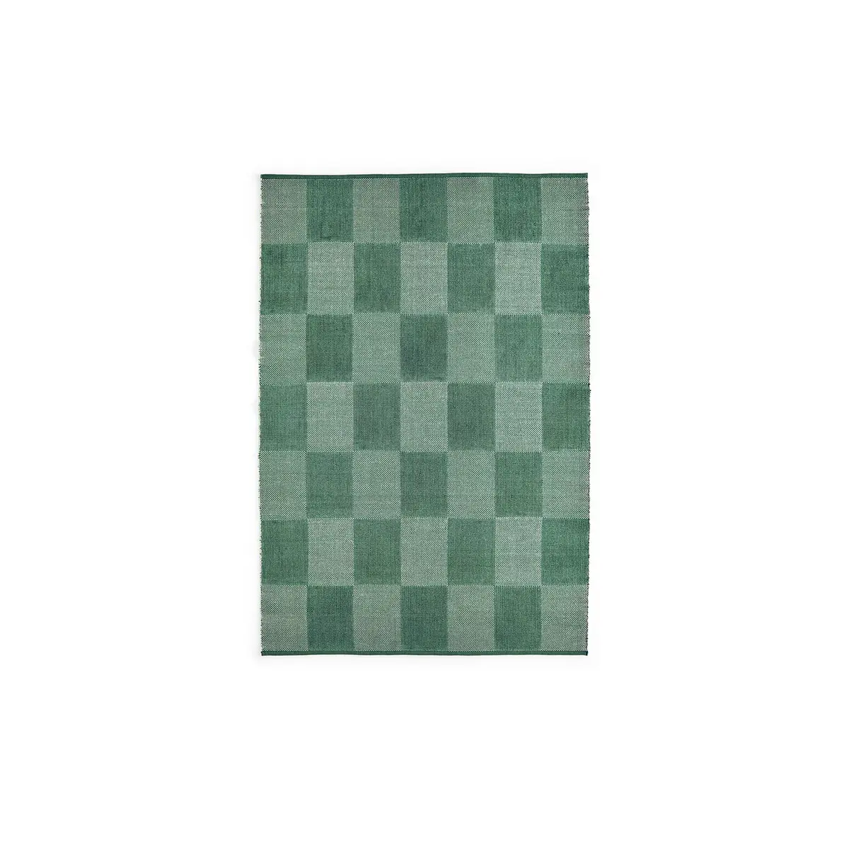 Gulvteppe Check Green 140x200