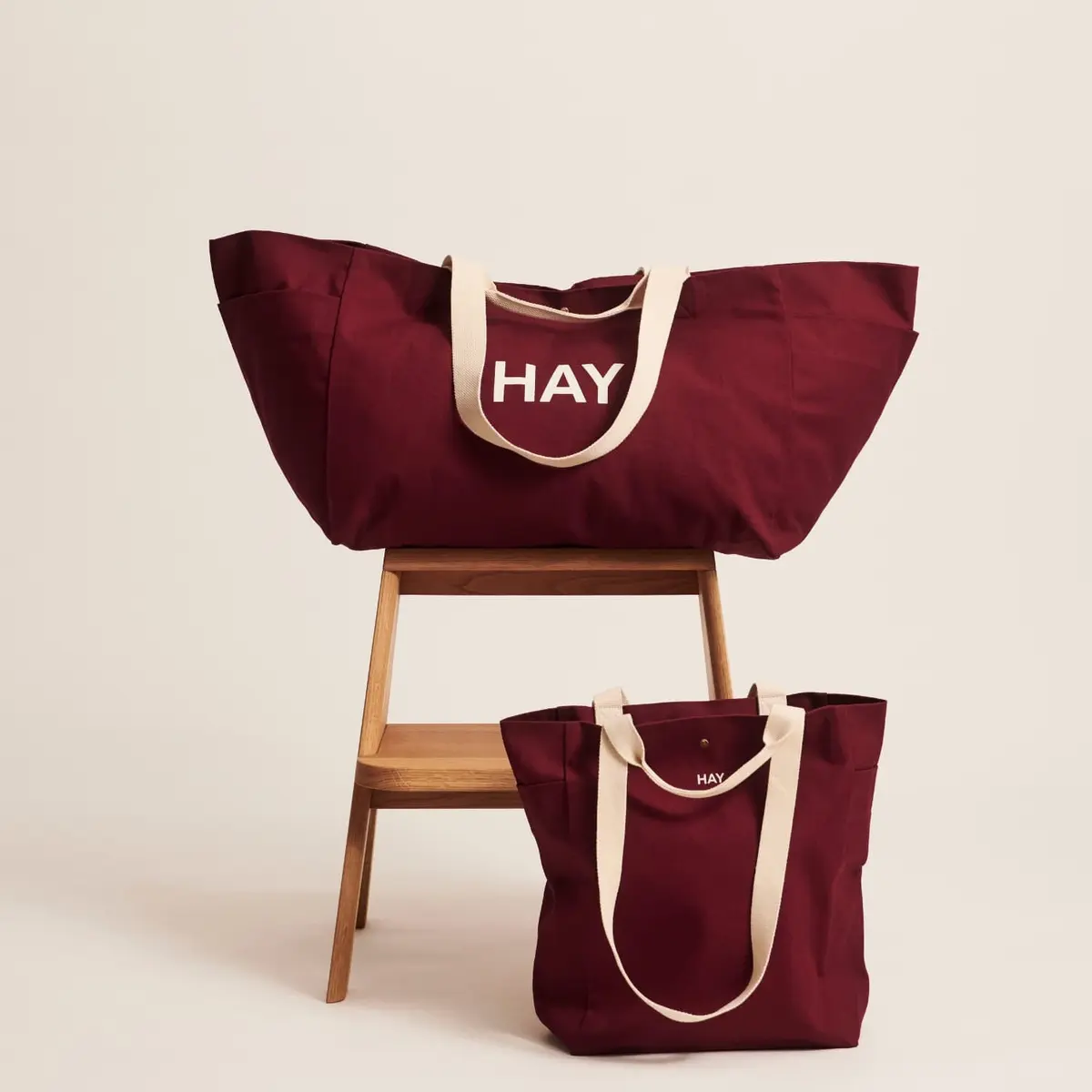 Weekend Bag Large Burgundy