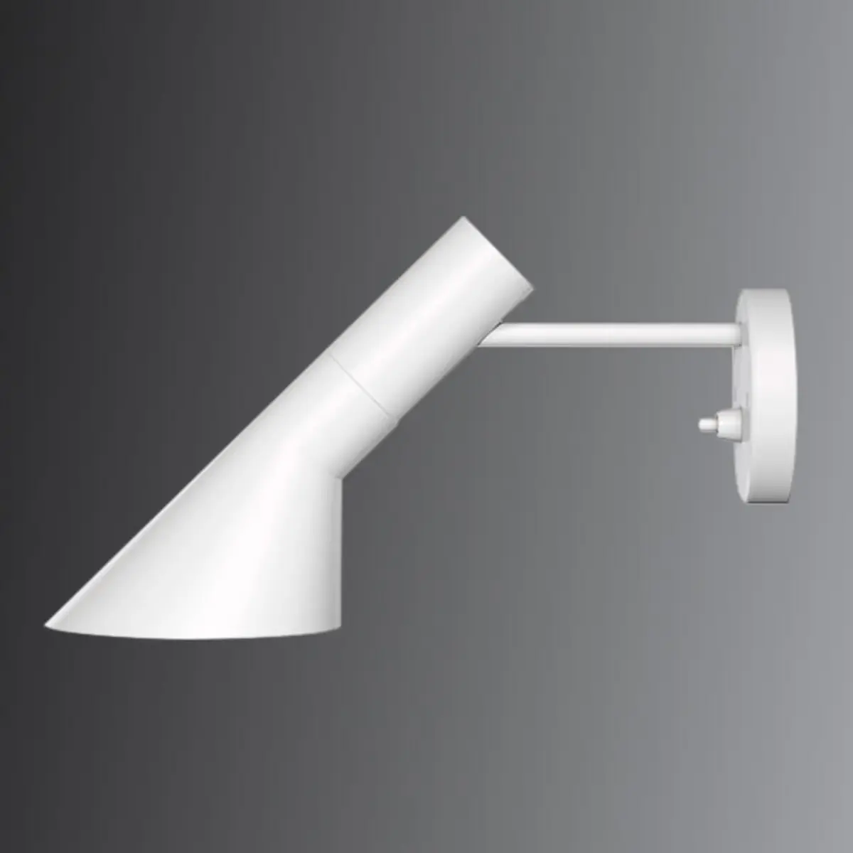 Louis Poulsen AJ - vegglampe, hvit