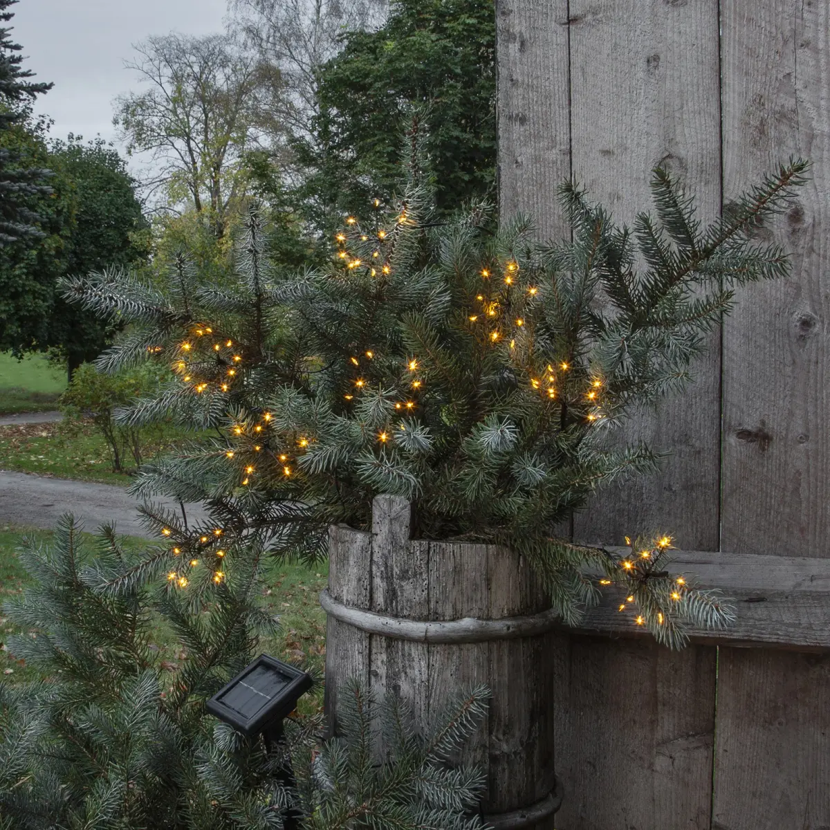 LED-solcelle-lyslenke Firework