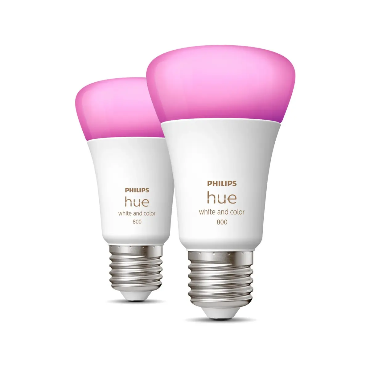 Philips Hue White&Color Ambiance 6,5W E27 2-sett
