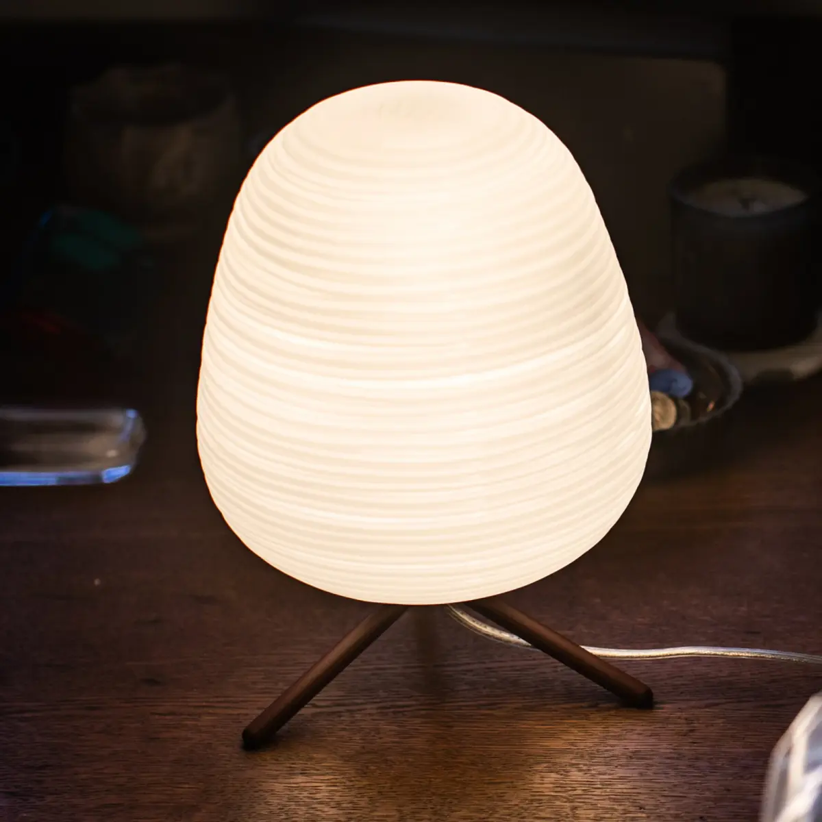 Foscarini Rituals 3 glass-bordlampe med dimmer
