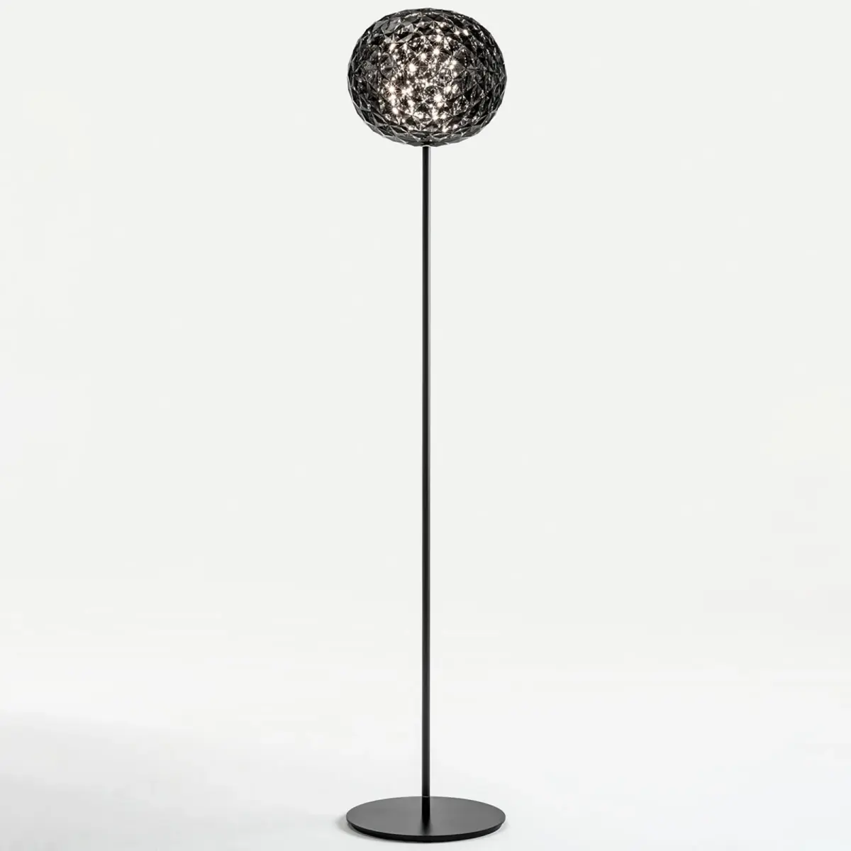 Kartell Planet LED-gulvlampe 160cm røykgrå