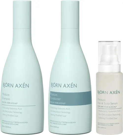 Björn Axén Moisture Bundle Shampoo 250 ml & Conditioner 250 ml & Scalp Serum 60 ml
