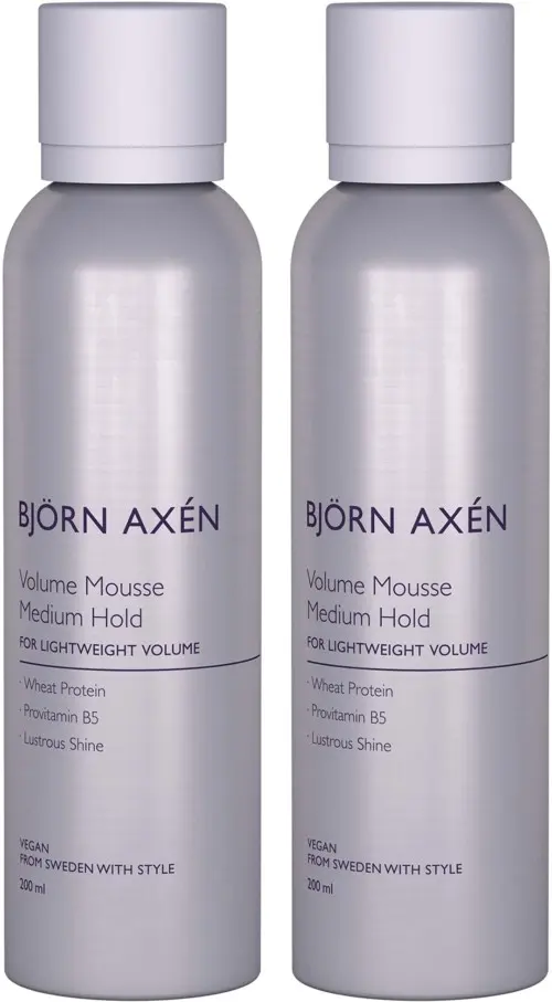 Björn Axén Volume Mousse Medium Hold 200 ml x 2