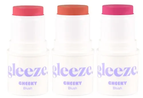 Gleeze Cheeky Blush Full Lineup