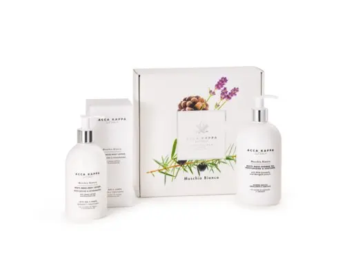 Acca Kappa Gift Set - White Moss - Shower Gel and Body Lotion 500ml