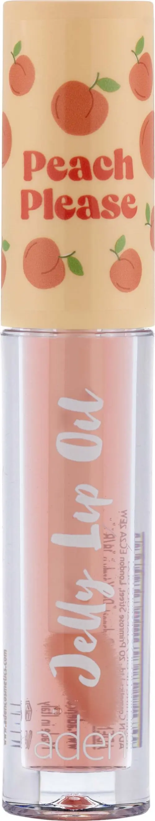 Aden Jelly Lip Oil 02 Peach/Peach Please 2,5 ml