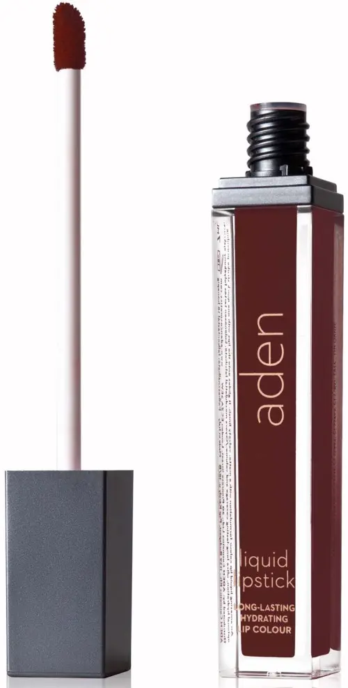 ADEN Liquid Lipstick Mahogany 24 7 ml
