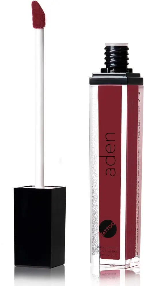 ADEN Tattoo Effect Lipstick Deep Cranberry 08 7 ml