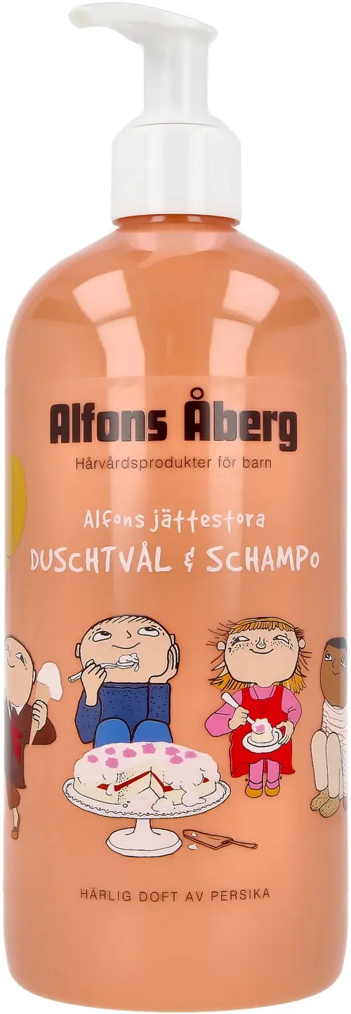 Albert Åberg Alfons giant shower soap & shampoo 500 ml