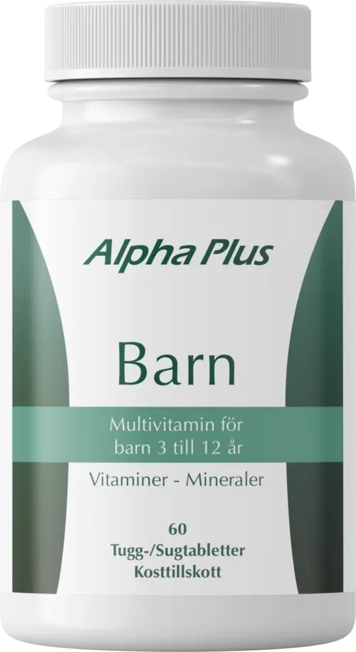 Alpha Plus Barn 60 tabletter
