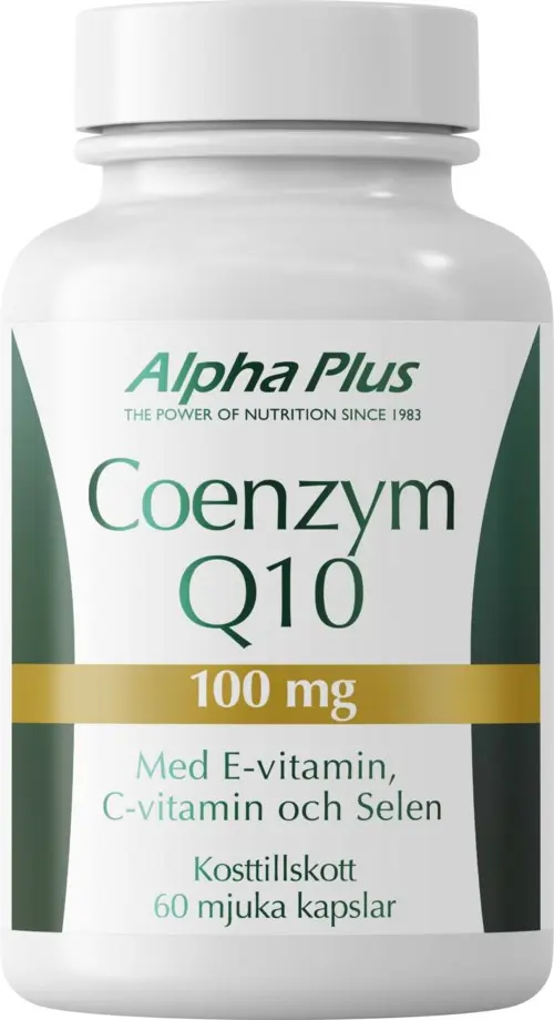Alpha Plus Coenzym Q10 100 mg 60 Soft Caps