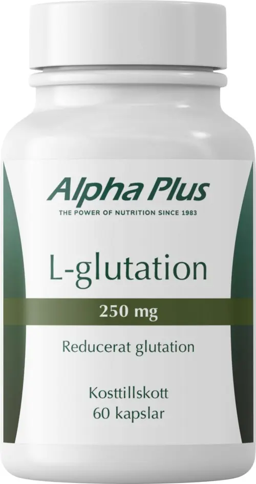 Alpha Plus L-glutation 250 mg 60 kap