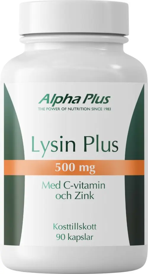 Lysin Plus 500 mg 90 kapslar